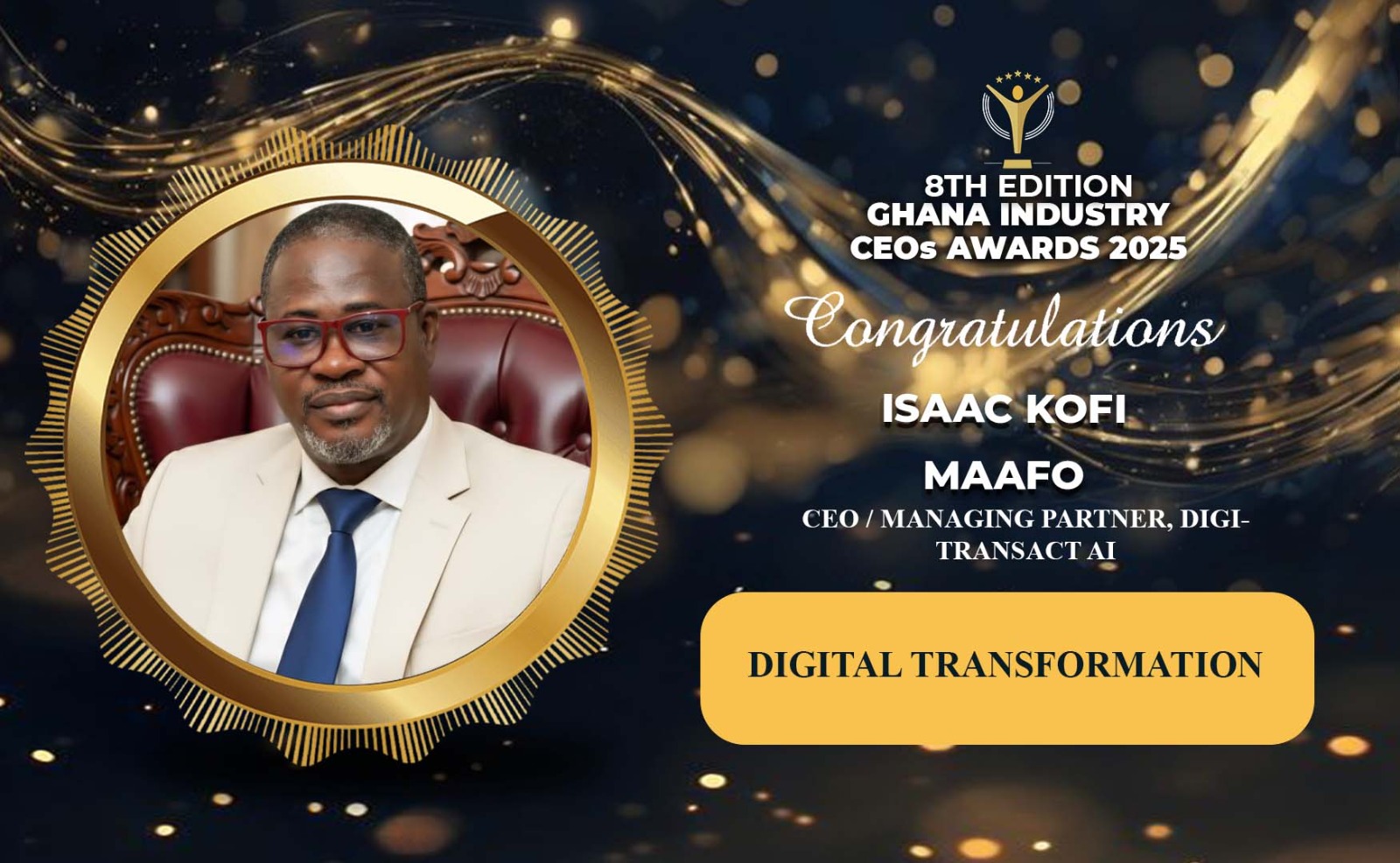 From Classroom Instructor to National Digital Transformation Leader: The Story of Isaac Kofi Maafo