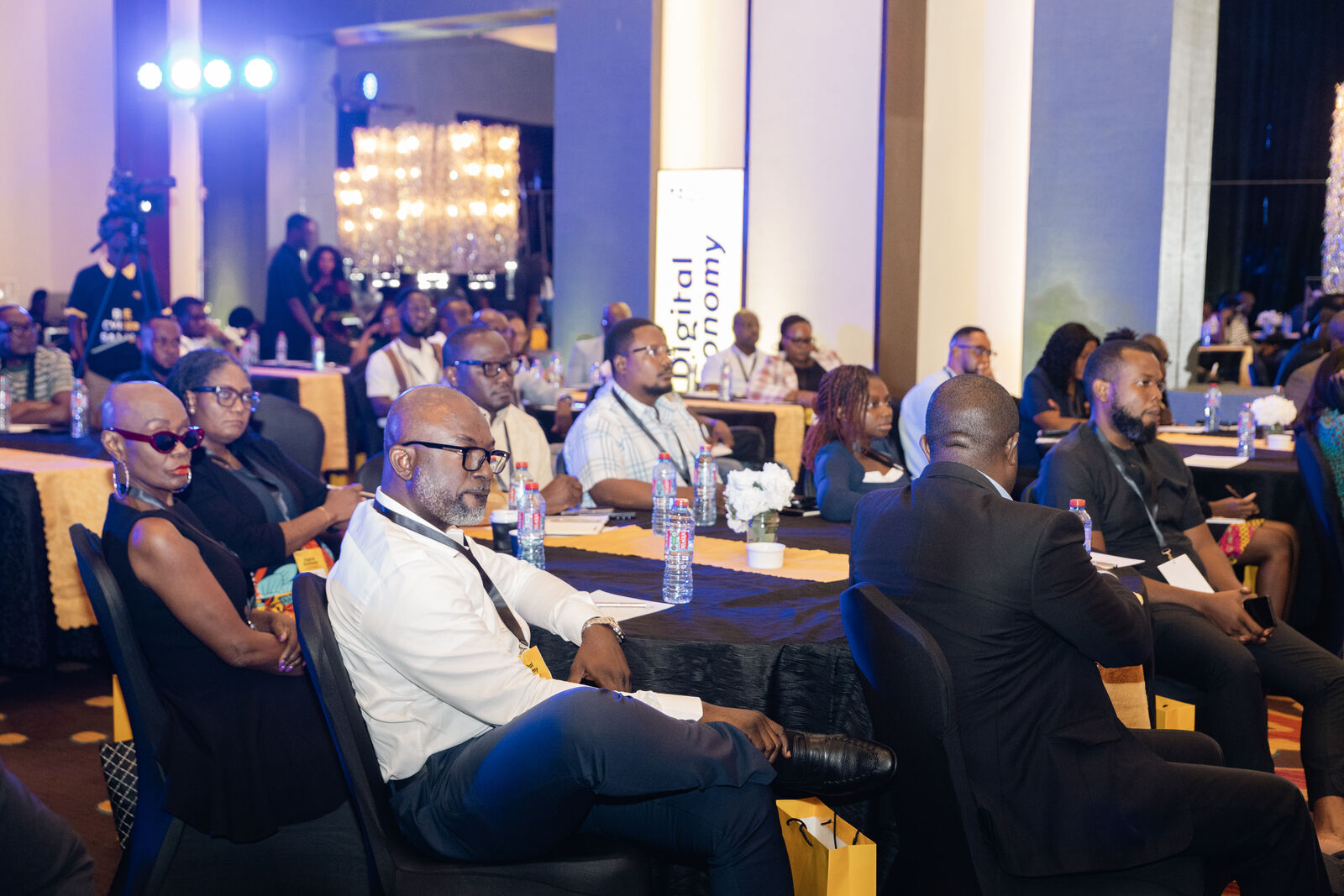 Audience at the MTN Masterclass Series Digital Economy event, Kempinski Hotel Accra